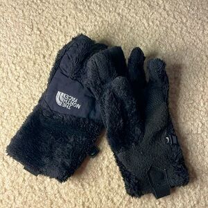North face Black Gloves